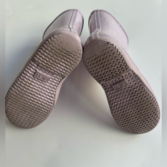Hunter - Kids First Classic Rain Boot Glitter Mauve - Picture 3 of 7